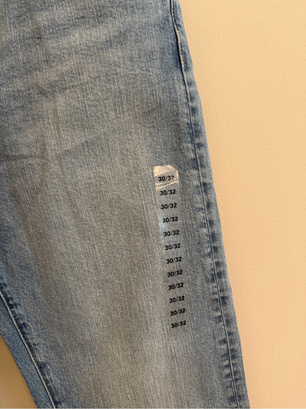 NWT AE Original Straight Jean in Pale Ocean // Men 30x32 - Picture 3 of 16